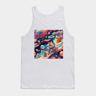 Space Cats Adventure Tank Top